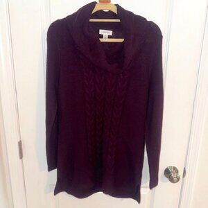 Calvin Klein cowl neck tunic sweater